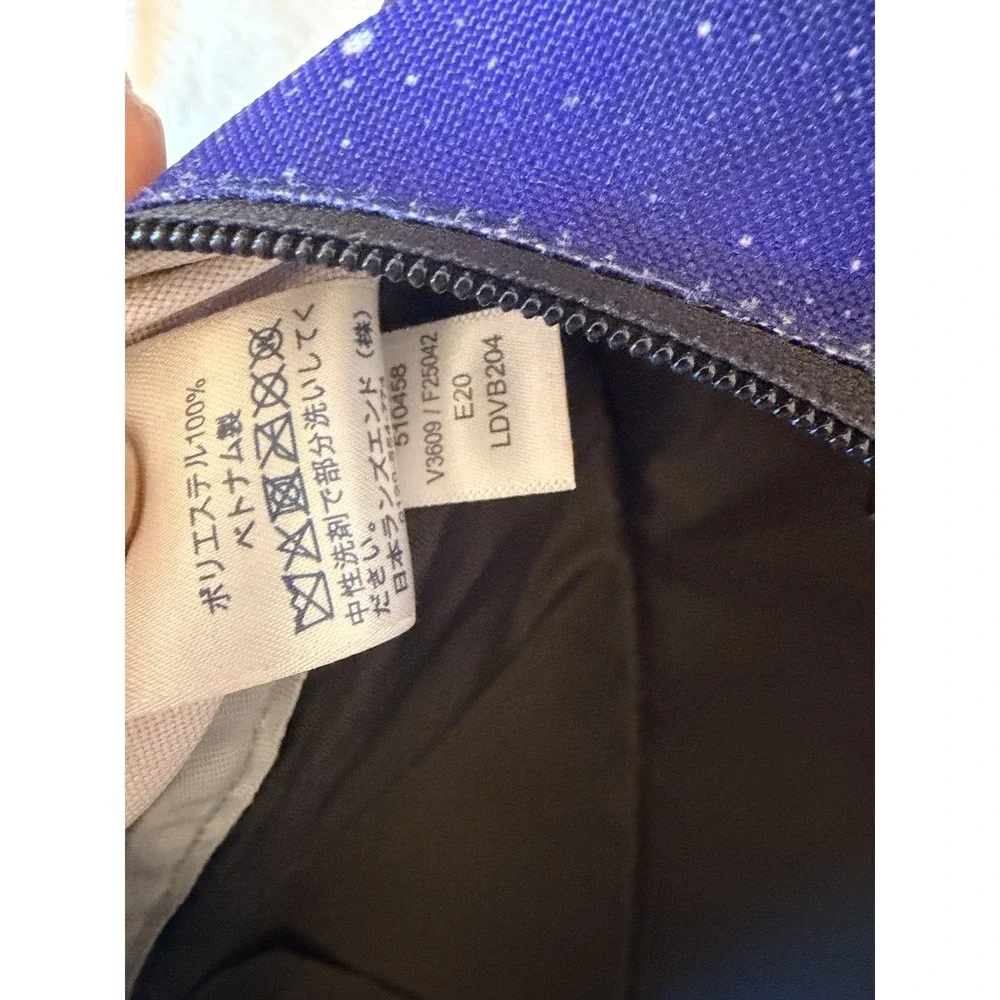 Lands End Blue Intergalactic Space Theme Backpack